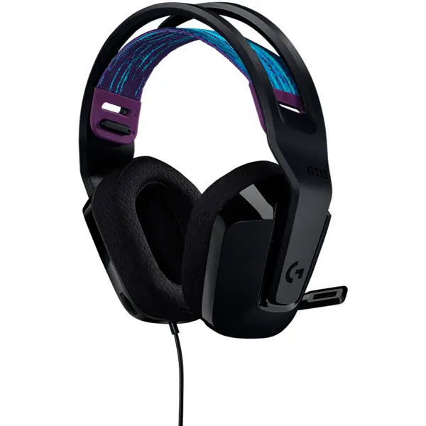 LOGITECH G335 Wired Gaming Headset - BLACK - 3.5 MM - EMEA - 914