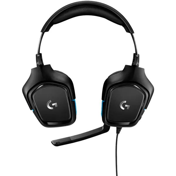 LOGITECH G432 7.1 Surround Sound Wired Gaming Headset - LEATHERETTE - USB - EMEA