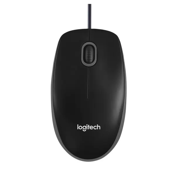 Logitech M100 žičani optički miš, tamnosiva
