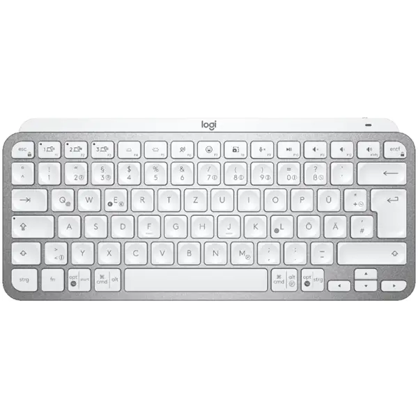 LOGITECH MX Keys Mini Minimalist Wireless Illuminated Keyboard - PALE GREY - US INTL - 2.4GHZ/BT - INTNL