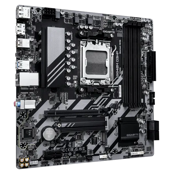GIGABYTE Mainboard B840M D3HP - Micro ATX - Socket AM5 - AMD B840