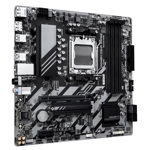GIGABYTE Mainboard B840M D3HP WIFI6E - Micro ATX - Socket AM5 - AMD B840