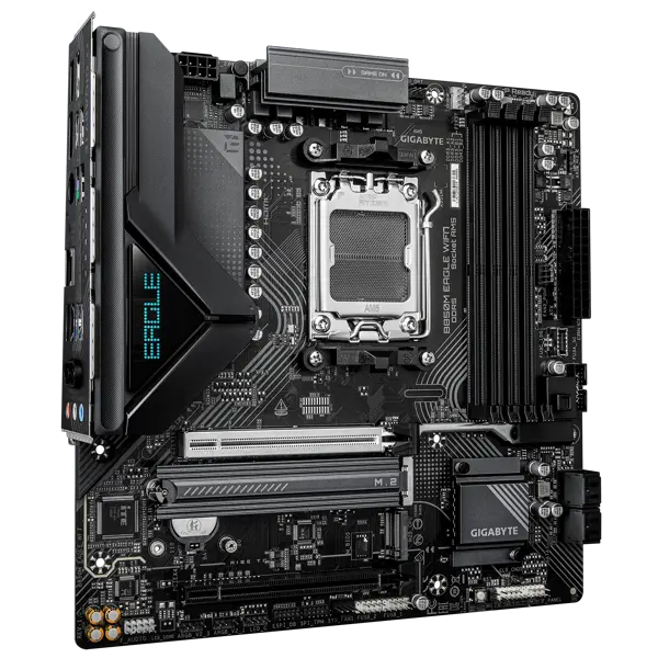 GIGABYTE Mainboard B850M EAGLE WIFI7 Mainboard - Micro ATX - Socket AM5 - AMD B850