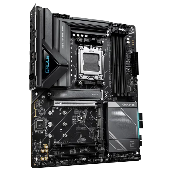 GIGABYTE Mainboard X870E EAGLE X3D WIFI7 - ATX - Socket AM5 - AMD X870E