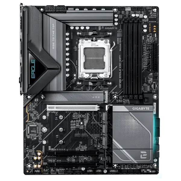 GIGABYTE Mainboard X870E EAGLE X3D WIFI7 - ATX - Socket AM5 - AMD X870E