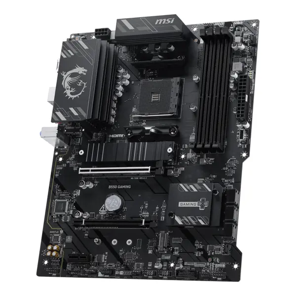 MSI Mainboard B550 GAMING - ATX - Socket AM4 - AMD B550