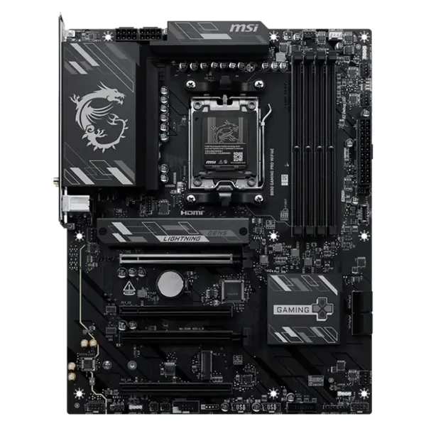 MSI B850 GAMING PRO WIFI6E motherboard AMD B850 Socket AM5 ATX