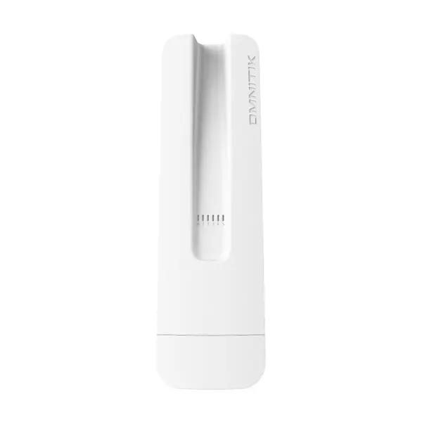 Mikrotik OmniTIK 5 PoE ac (RBOmniTikPG-5HacD), 2×7.5dBi integrirana 5GHz Omni antena, High Gain Dual Chain 802.11an/ac, 720MHz CPU, 128MB RAM, 5xGigabit LAN, 4×POE, PSU, pole mount, RouterOS L4