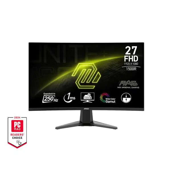 Monitor 27 MSI MAG 27C6X VA FHD 240Hz DP/2xHDMI Zakrivljen