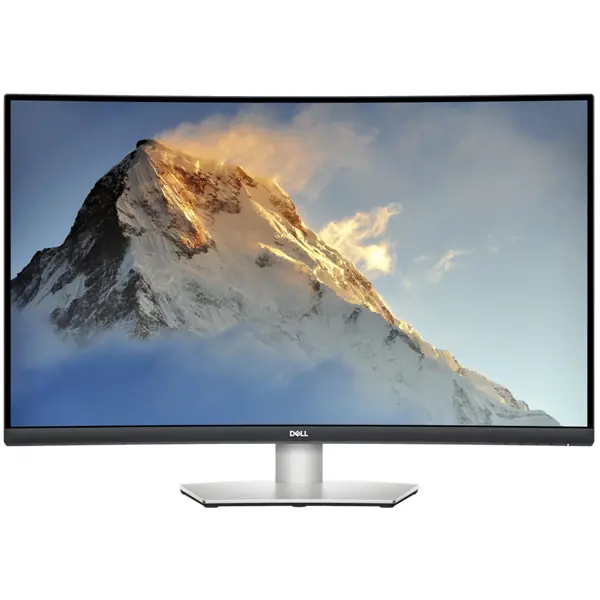 Monitor DELL S-Series S3221QSA Curved 32", 3840x2160, 4K UHD, VA Antiglare, 16:9, 3000:1, 300cd/m2, AMD FreeSync, 4ms, 178/178, DP, 2x HDMI, 2x USB 3.0, Audio line out, 2x 5W Speakers, Tilt, Swivel, H