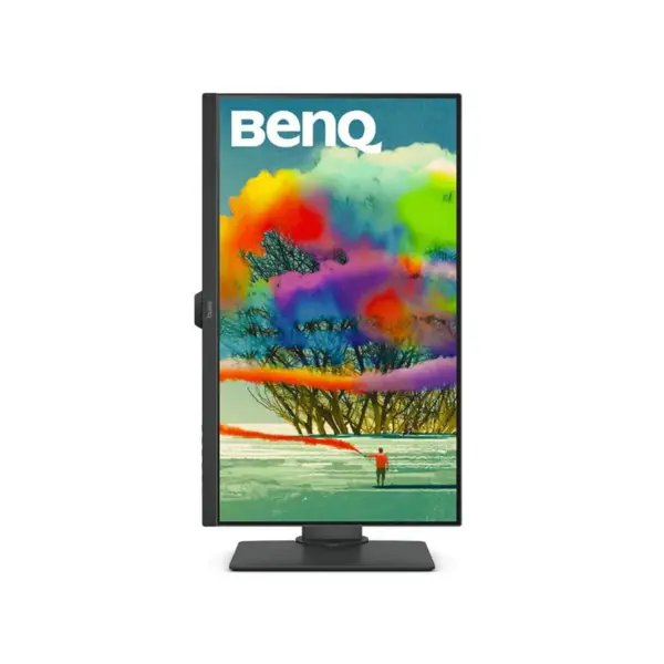 Monitor LED 27" BenQ PD2705Q, QHD 2560x1440, IPS, 5ms, 100% sRGB, HDR, HDMI, DP, USB C, USB 3.1x4, Pivot, HAS, Swivel