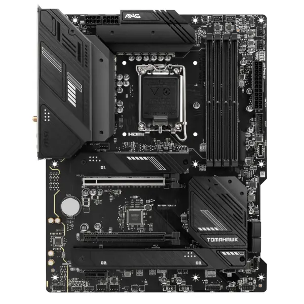 MSI Mainboard MAG B760 TOMAHAWK WIFI - ATX - Socket LGA1700 - Intel B760