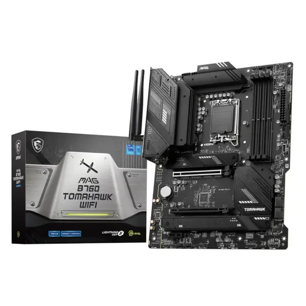 MSI Mainboard MAG B760 TOMAHAWK WIFI - ATX - Socket LGA1700 - Intel B760