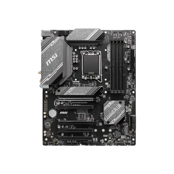 MSI Mainboard MSI B760 GAMING PLUS WIFI - ATX - Socket LGA1700 - Intel B760
