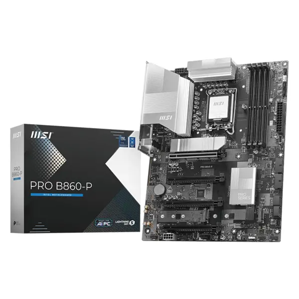MSI PRO B860-P motherboard Intel B860 LGA 1851 (Socket V1) ATX
