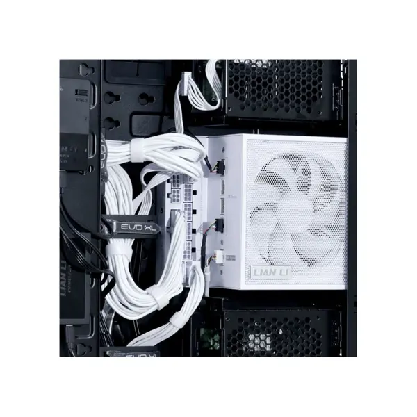 Napajalnik ATX Lian Li EDGE 1000W, 80 PLUS Gold, 12VHPWR, HUB, Modularen, bel