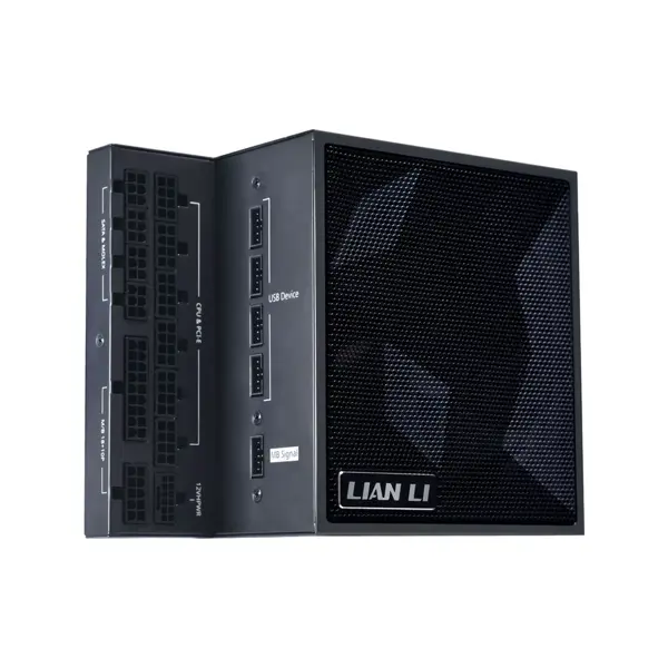 Napajalnik ATX Lian Li EDGE 1300W, 80 PLUS Platinum, 12VHPWR, Modularni, črn