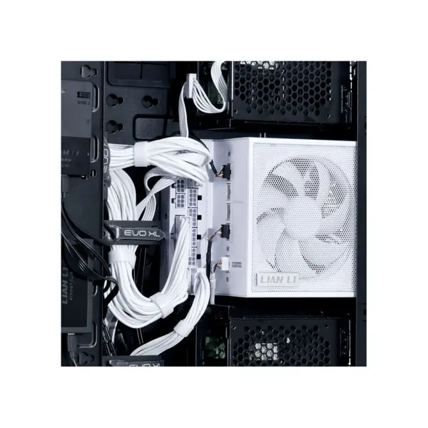 Napajalnik ATX Lian Li EDGE 850W, 80 PLUS Gold, 12VHPWR, Modularni, bel