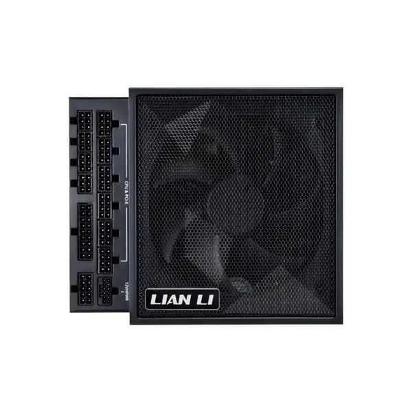Napajalnik ATX Lian Li EDGE 850W, 80 PLUS Platinum, 12VHPWR, Modularni, črn
