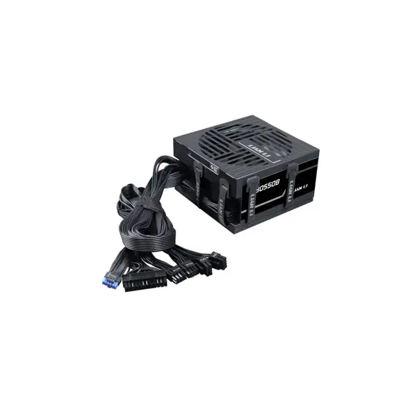 Napajalnik ATX Lian Li RB 550W, 80PLUS Bronze, PCIe 5.1, ATX 3.1, S.Mod., črn, RB0550