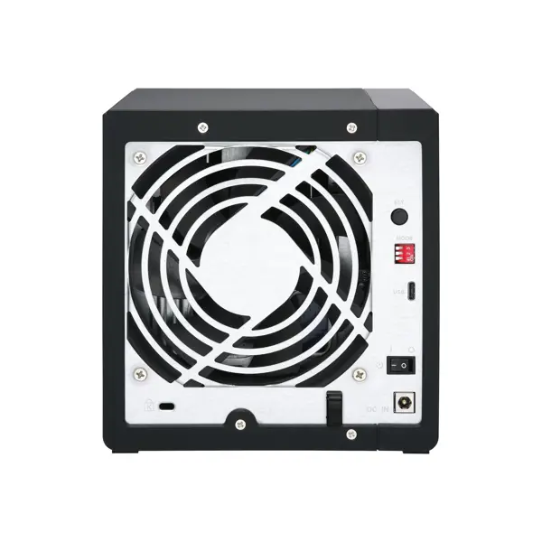 QNAP storage enclosure TR-004 - 4x 2.5"/3.5" SATA HDDs/SSDs - USB-C 3.2 Gen 1