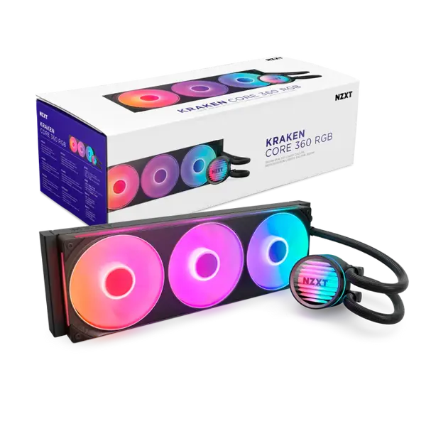 NZXT water cooler Kraken Core 360 RGB