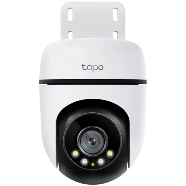 Outdoor Pan/Tilt Security Wi-Fi CameraSPEC: 1080p (1920*1080), 2.4 GHz, Horizontal 360ºFEATURE: Pan/Tilt, Smart Detection and Notifications (motion, people), Sound Alarm, Remote Control, Two-Way Audio