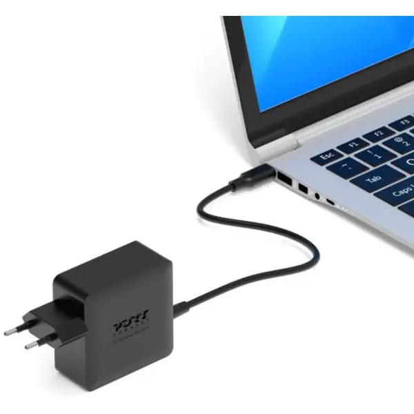 Port punjač 65W typeC GaN2,fiksni USB-C kabel 1.5m
