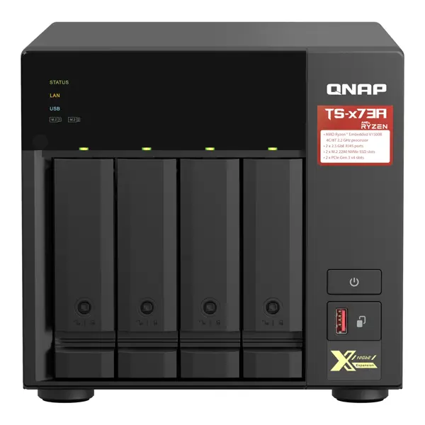 QNAP NAS-Server TS-473A-8G - 0 GB