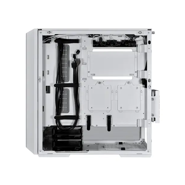 Računalniško ohišje ATX Lian Li LANCOOL 216, Midi-Tower, ARGB, kaljeno steklo, belo