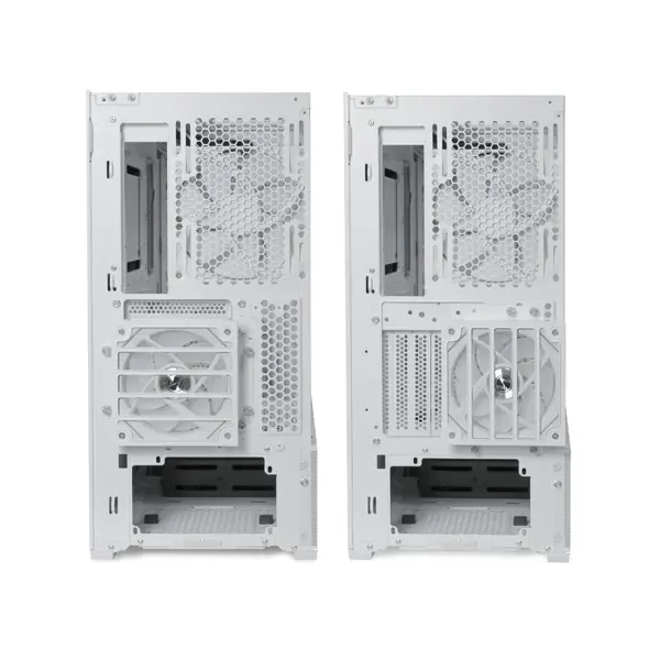 Računalniško ohišje ATX Lian Li LANCOOL 216, Midi-Tower, ARGB, kaljeno steklo, belo