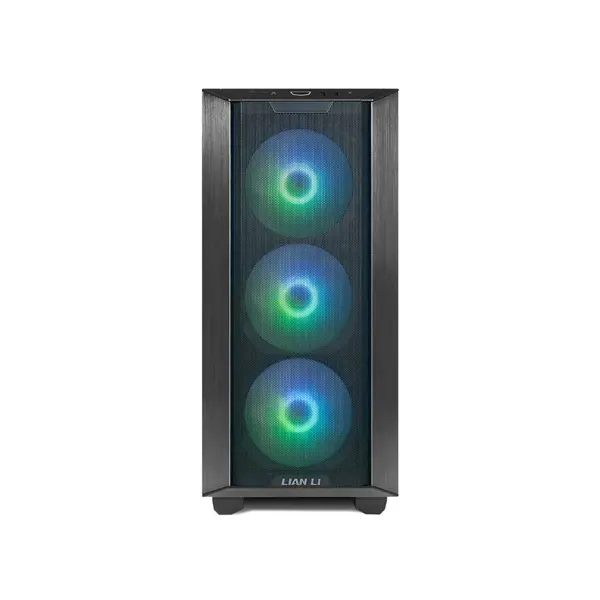 Računalniško ohišje ATX Lian Li LANCOOL III Mesh RGB Midi-Tower, kaljeno steklo, črno