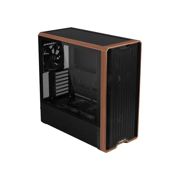 Računalniško ohišje Lian Li LANCOOL 217, ATX, Midi-Tower, kaljeno steklo, črno