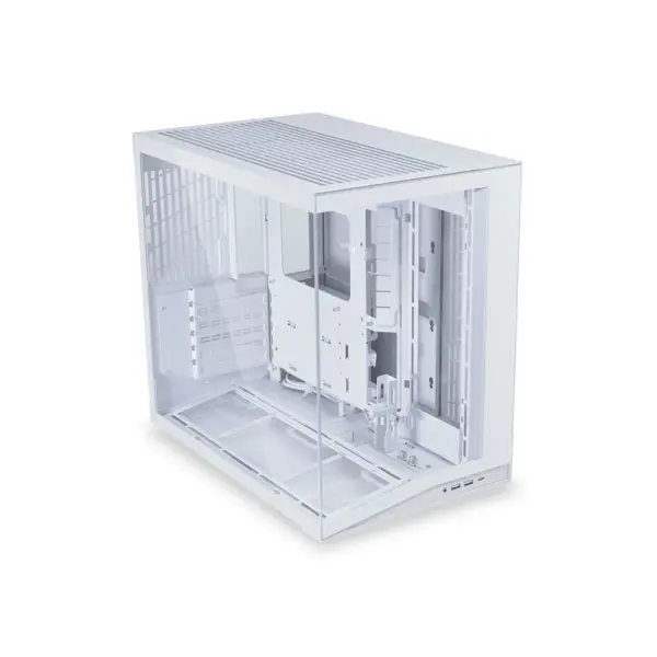 Računalniško ohišje Lian Li O11 Dynamic Mini V2, ATX, Midi-Tower, kaljeno steklo, belo