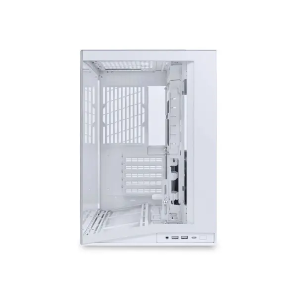 Računalniško ohišje Lian Li O11 Dynamic Mini V2, ATX, Midi-Tower, kaljeno steklo, belo