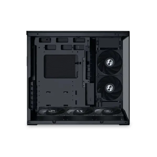 Računalniško ohišje Lian Li O11 Dynamic Mini V2 Flow, ATX, Midi-Tower, kaljeno steklo, črno