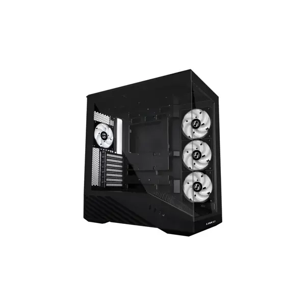 Računalniško ohišje Lian Li Vector V100, ATX, Midi-Tower, kaljeno steklo, črno