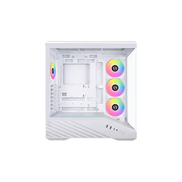 Računalniško ohišje Lian Li Vector V100, ATX, Midi-Tower, kaljeno steklo, belo