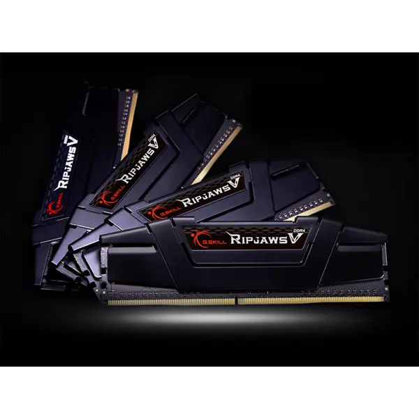 RAM DDR4 16GB Kit (2x 8GB) PC4-25600 3200MT/s, CL16, 1.35V, G.SKILL Ripjaws V, crna