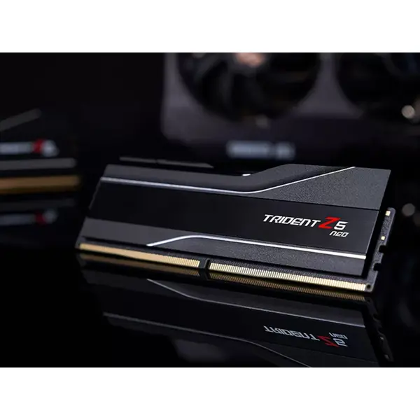 RAM DDR5 32GB Kit (2x16GB) PC5-48000 6000MT/s CL32 1.35V, G.SKILL Trident Z5 Neo AMD EXPO