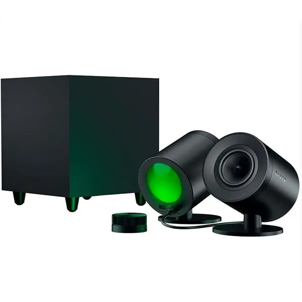 Razer Nommo V2 Pro - Full-Range 2.1 PC Gaming Speakers with Wireless Subwoofer -
