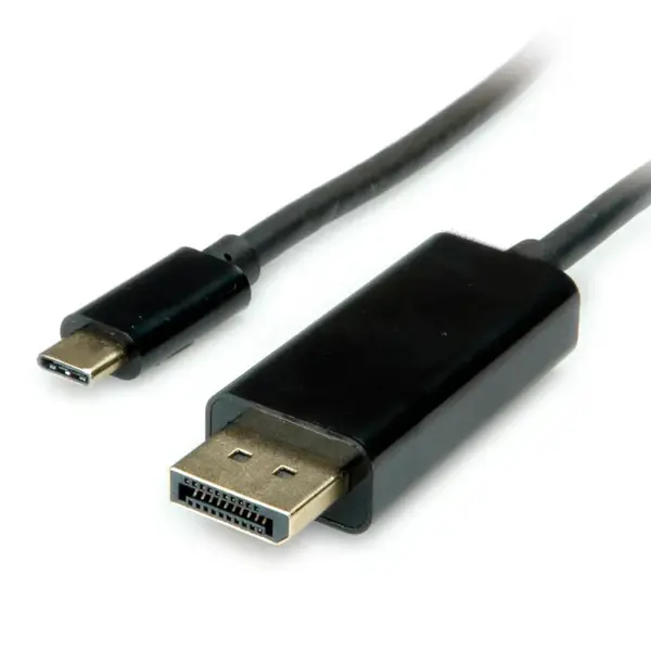 Roline VALUE USB3.1 USB-C - DP kabel, M/M, 2.0m