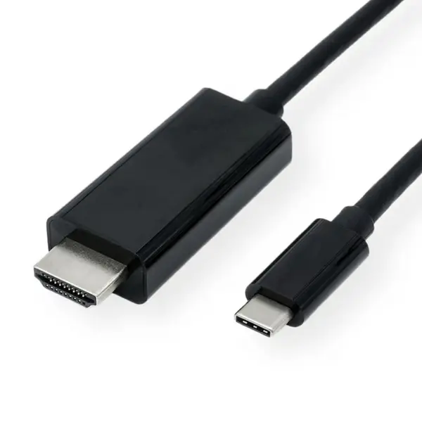 Roline VALUE USB3.1 USB-C - HDMI kabel, M/M, 1.0m