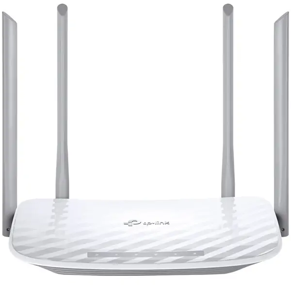 Router TP-Link AC1200 Dual-Band Wi-Fi Router,  802.11ac/a/b/g/n, 867Mbps at 5GHz + 300Mbps at 2.4GHz,, 5 10/100M Ports,1 USB 2.0 port,  2 fixed antennas, WPS,  IPv6 Ready, Tether App