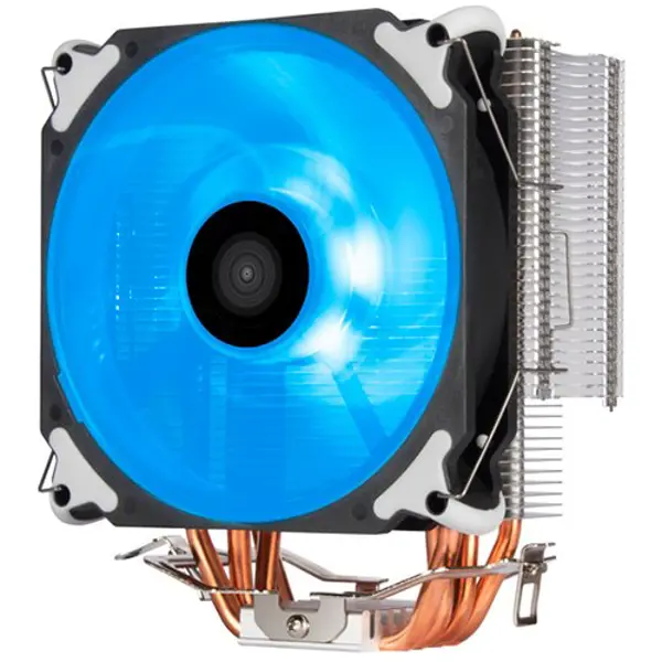 SilverStone Argon CPU Cooler 4 Direct Contact Heatpipes, 120mm PWM ARGB Fan, S1700 compatible
