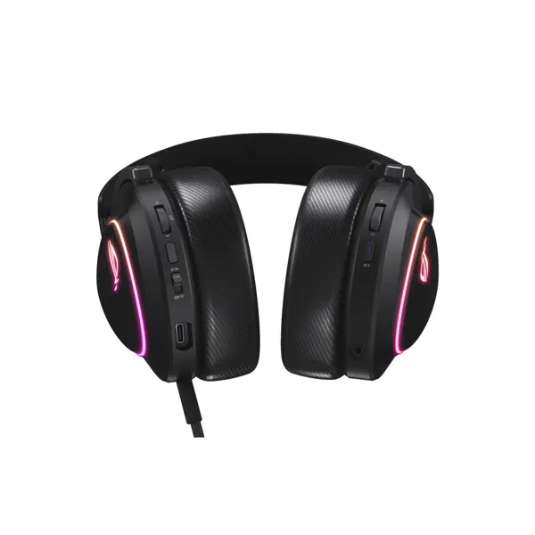 Slušalke ASUS ROG Delta II, Wireless, Bluetooth, črne