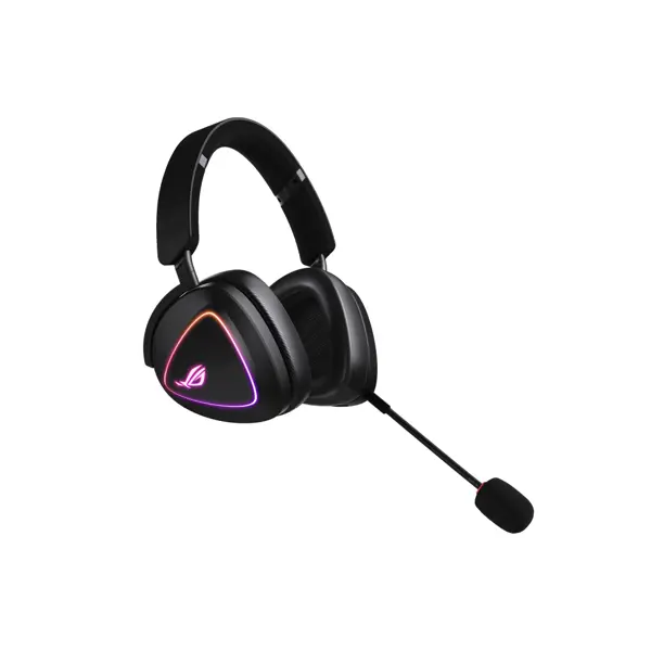 Slušalke ASUS ROG Delta II, Wireless, Bluetooth, črne
