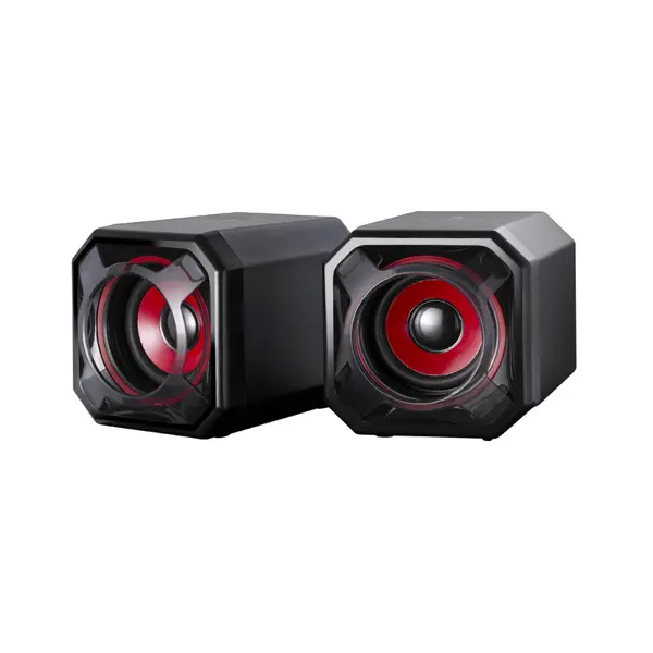 SureFire Gator Eye igraći zvučnici, 5W, 3.5mm/USB, crveni