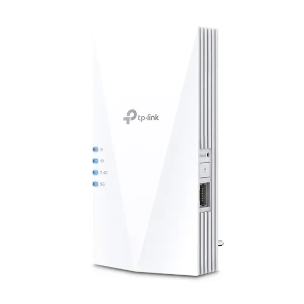 TP-Link AX1500 bežični pojačivač dometa (Wi-Fi 6 Range Extender), Dual Band 1200Mbps(5GHz)/300Mbps(2.4GHz), 802.11a/n/ac/ax/b/g/n, 1×G-LAN, Range extender mod, 2×interna antena