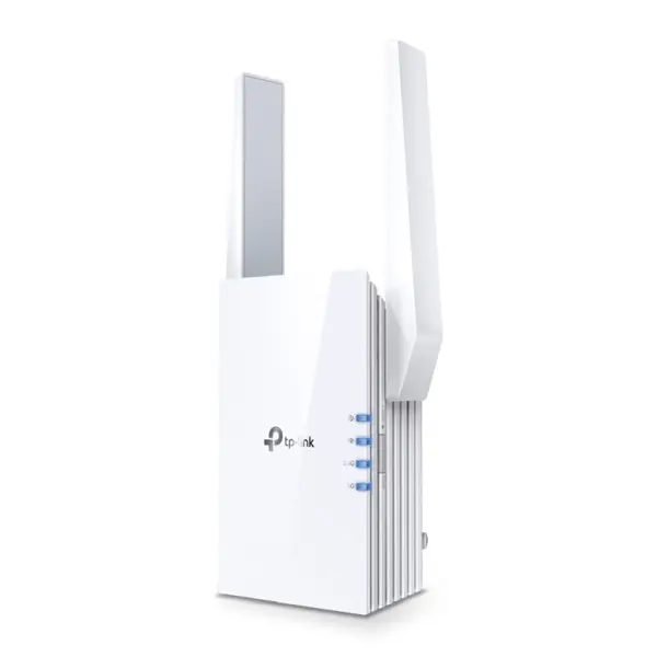 TP Link AX3000 bežični pojačivač dometa (Mesh Range Extender) Dual Band WiFi 6, 574 Mbp/2402 Mbps (2.4GHz/5GHz) Range Extender/Access Point, 1xGLAN, 2x vanjske antene